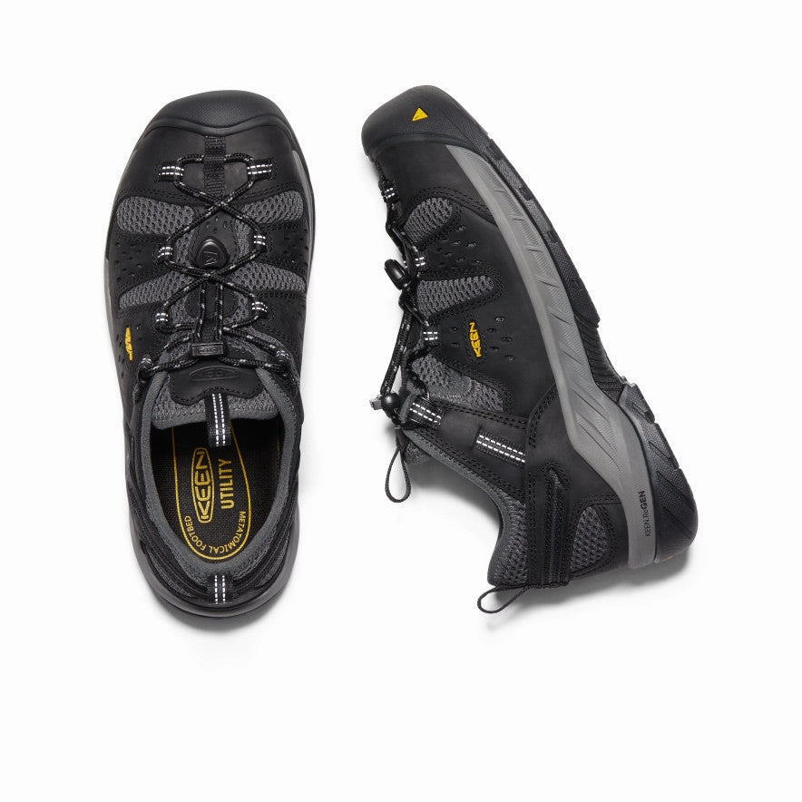 Versatility Reimagined Men'S Atlanta Cool Ii (Steel Toe)  |  Black/Dark Shadow