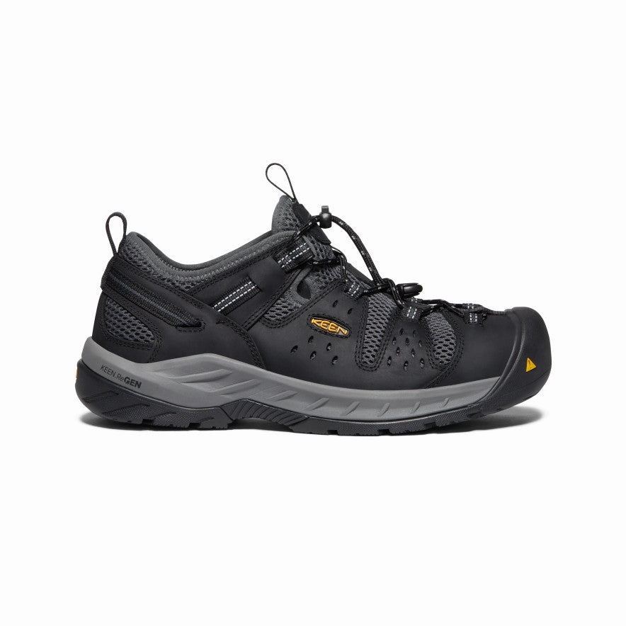 Men'S Atlanta Cool Ii (Steel Toe)  |  Black/Dark Shadow Layered Living Smooth Layers