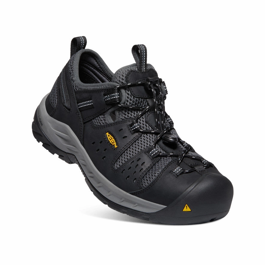 Men'S Atlanta Cool Ii (Steel Toe)  |  Black/Dark Shadow Crafted Now Edge-Layered