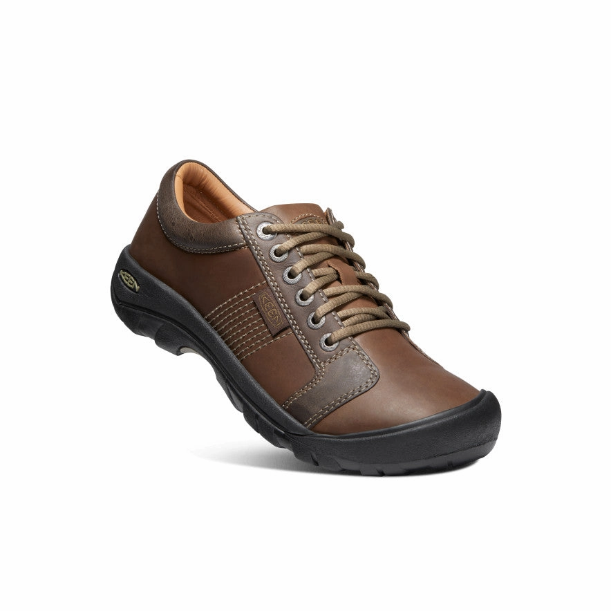 Bold Comfort Ready When You Are Men'S Austin Shoe  |  Chocolate Brown