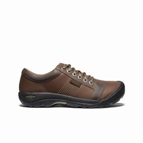 Men'S Austin Shoe  |  Chocolate Brown Essentials, Upgraded Constant Comfort