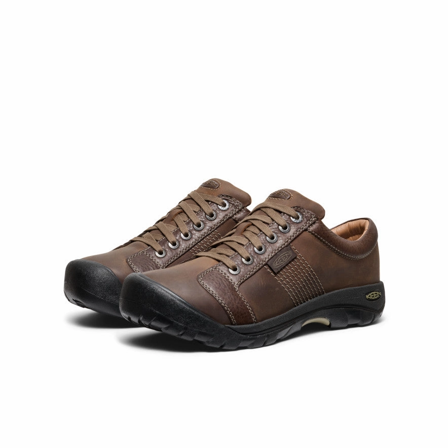 Purpose-Led Men'S Austin Shoe Wide  |  Chocolate Brown