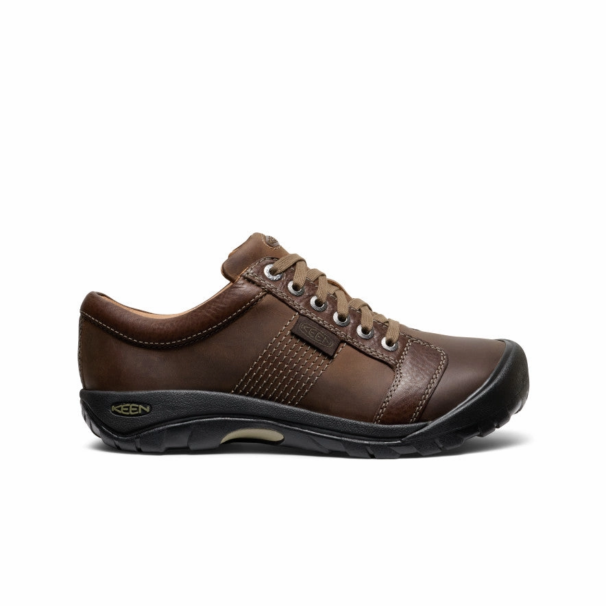 Men'S Austin Shoe Wide  |  Chocolate Brown Go-Anywhere Style