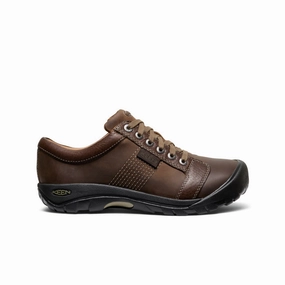 Men'S Austin Shoe Wide  |  Chocolate Brown Go-Anywhere Style