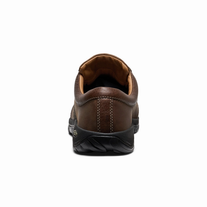 Street Form Flexible Form Men'S Austin Shoe Wide  |  Chocolate Brown