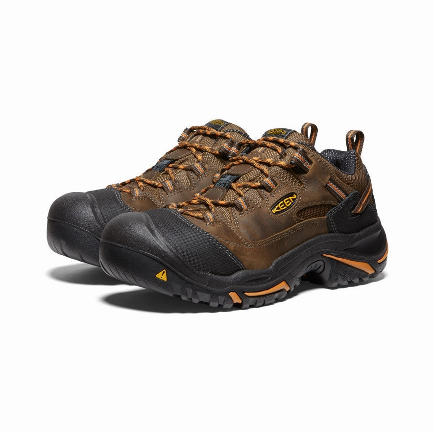 Men'S Braddock Low (Soft Toe)  |  Cascade/Orange Ochre Pure Look