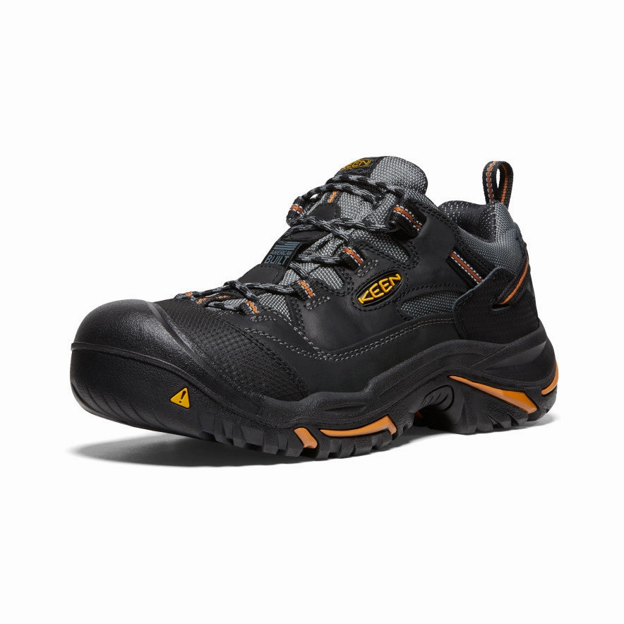 Men'S Braddock Low (Steel Toe)  |  Black/Bossa Nova Modular Motionwear