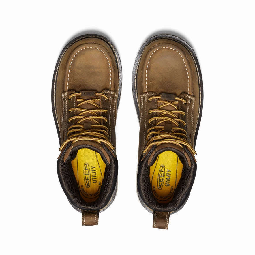 Men'S Cincinnati 6" Waterproof 90 Heel Boot (Carbon Toe)  |  Belgian/Sandshell Designed To Perform Explore With Ease