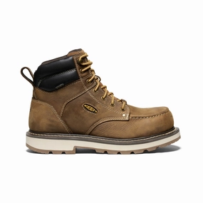 Men'S Cincinnati 6" Waterproof 90 Heel Boot (Carbon Toe)  |  Belgian/Sandshell Active Energy
