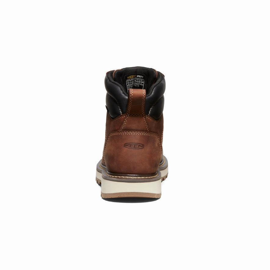 Men'S Cincinnati 6" Waterproof 90 Heel Boot (Carbon Toe)  |  Tuscan Red/Sandshell Active Core