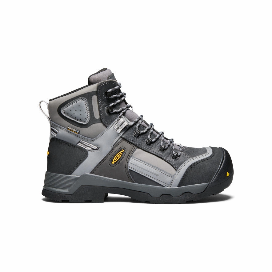 Men'S Davenport 6" Insulated Waterproof Boot (Composite Toe)  |  Magnet/Steel Grey Future Lines Move All Day