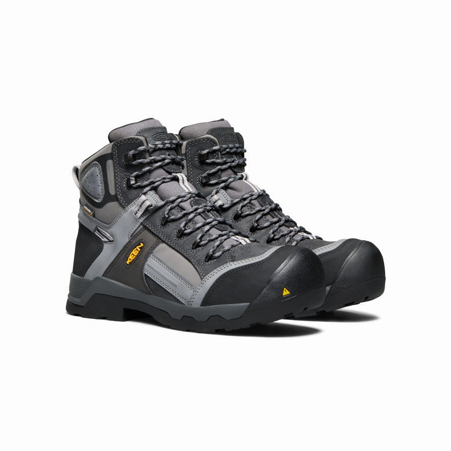 Core-Centric Essentials On Point Men'S Davenport 6" Insulated Waterproof Boot (Composite Toe)  |  Magnet/Steel Grey