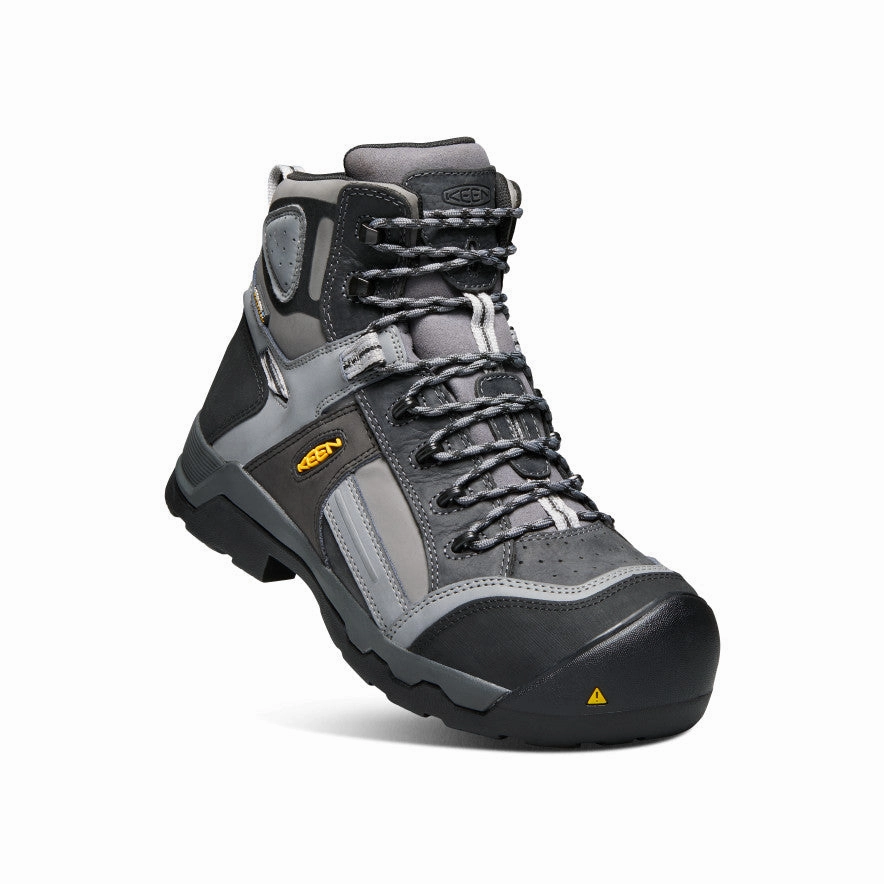 Seamless Transitions Pure Rhythm Men'S Davenport 6" Insulated Waterproof Boot (Composite Toe)  |  Magnet/Steel Grey
