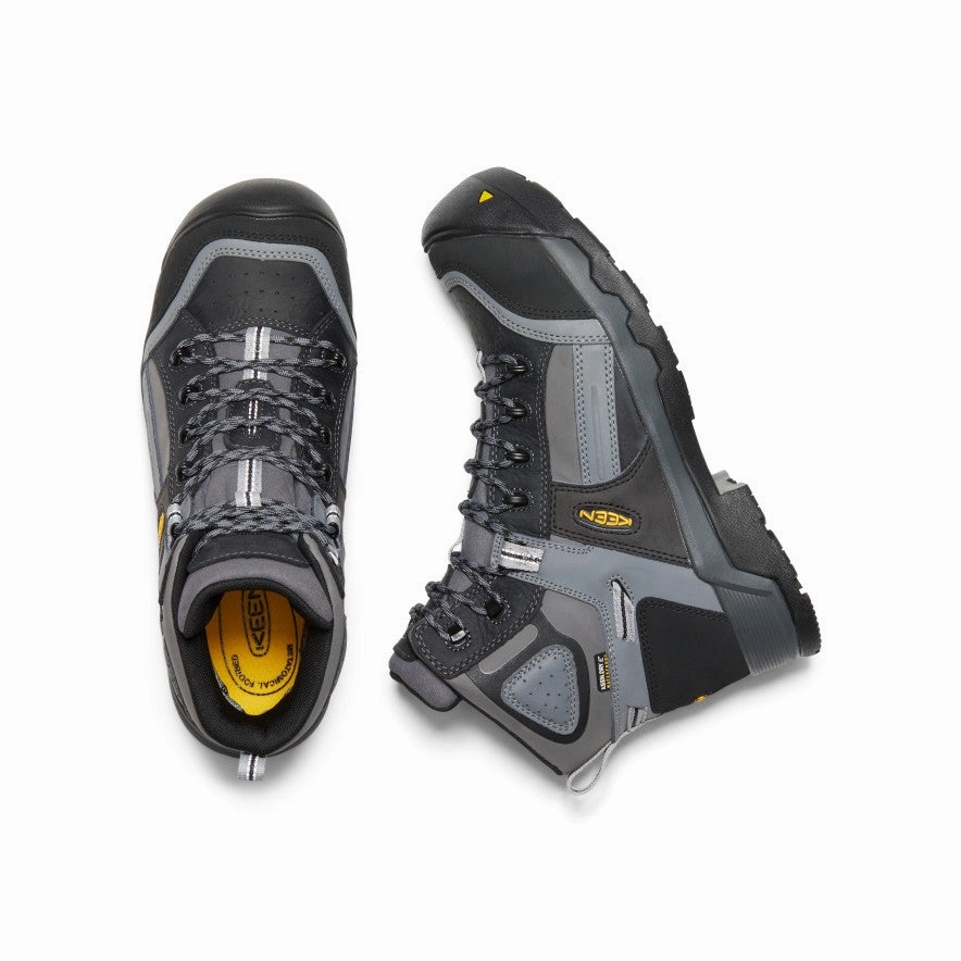 Men'S Davenport 6" Insulated Waterproof Boot (Composite Toe)  |  Magnet/Steel Grey Refined Essentials Future-Forward Comfort