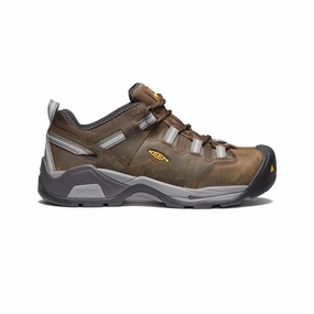 Freedom Fitted Men'S Detroit Xt Esd (Steel Toe)  |  Cascade Brown/Gargoyle