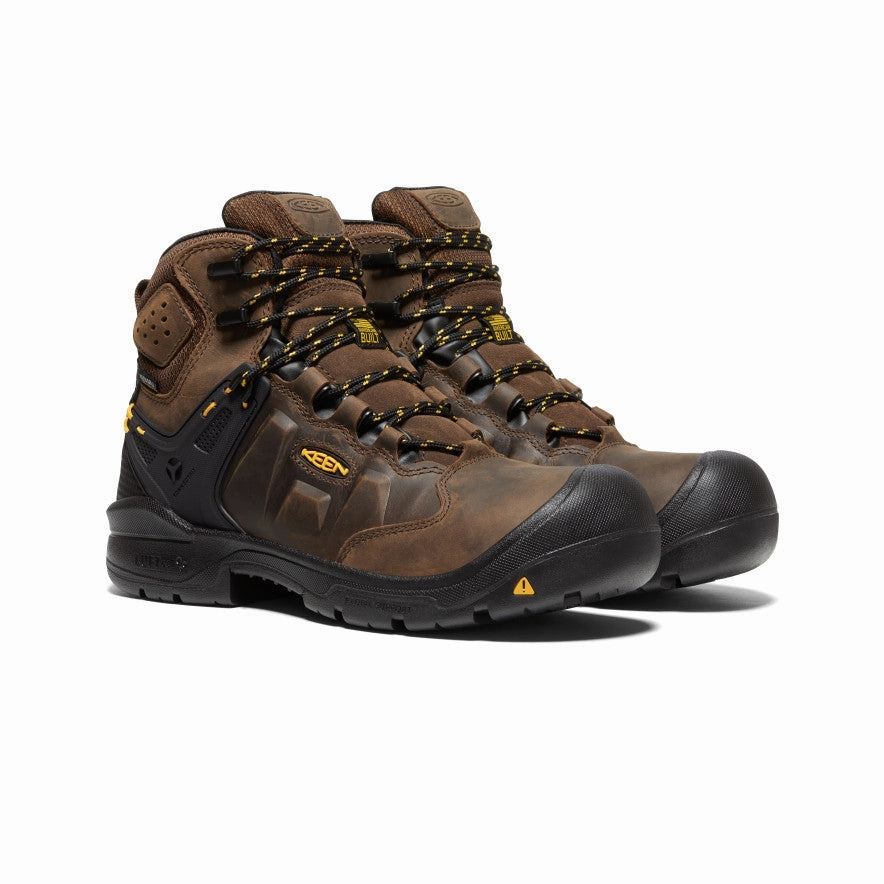 Optimized Outfitwear Men'S Dover 6" Waterproof (Carbon Toe)  |  Dark Earth/Black