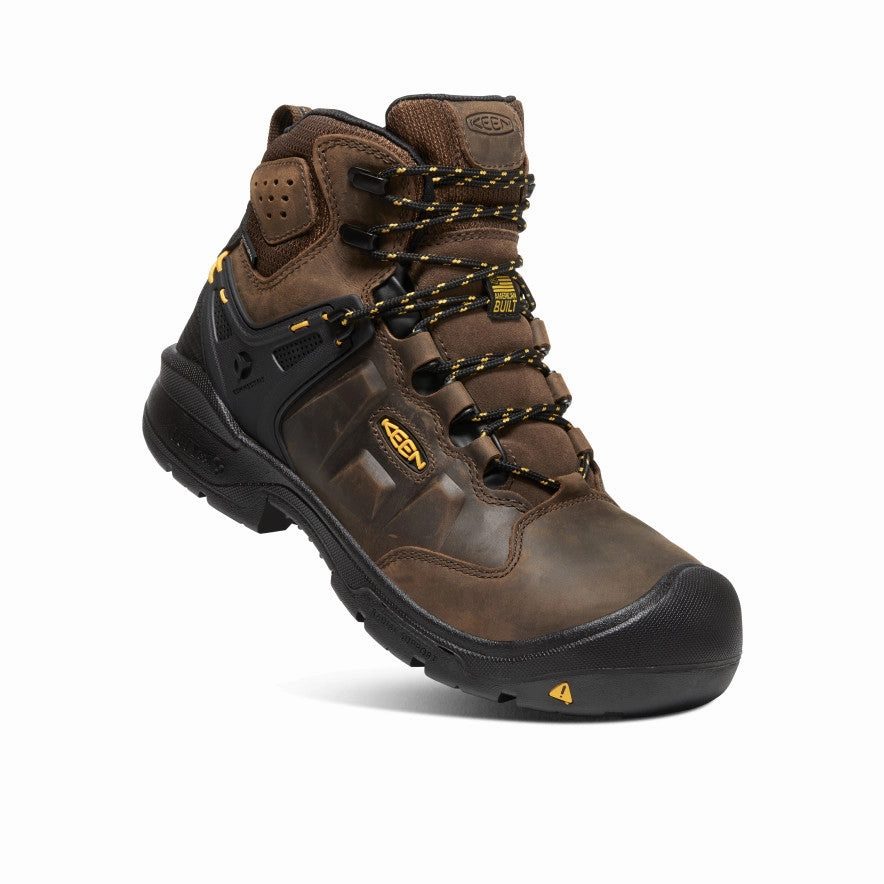 Soft Impact Soft Power Men'S Dover 6" Waterproof (Carbon Toe)  |  Dark Earth/Black