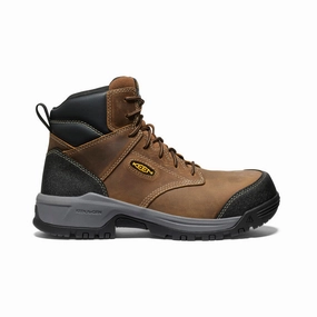 Optimized Outfitwear Adapt Daily Men'S Evanston 6" Esd Boot (Carbon Toe)  |  Bison/Black