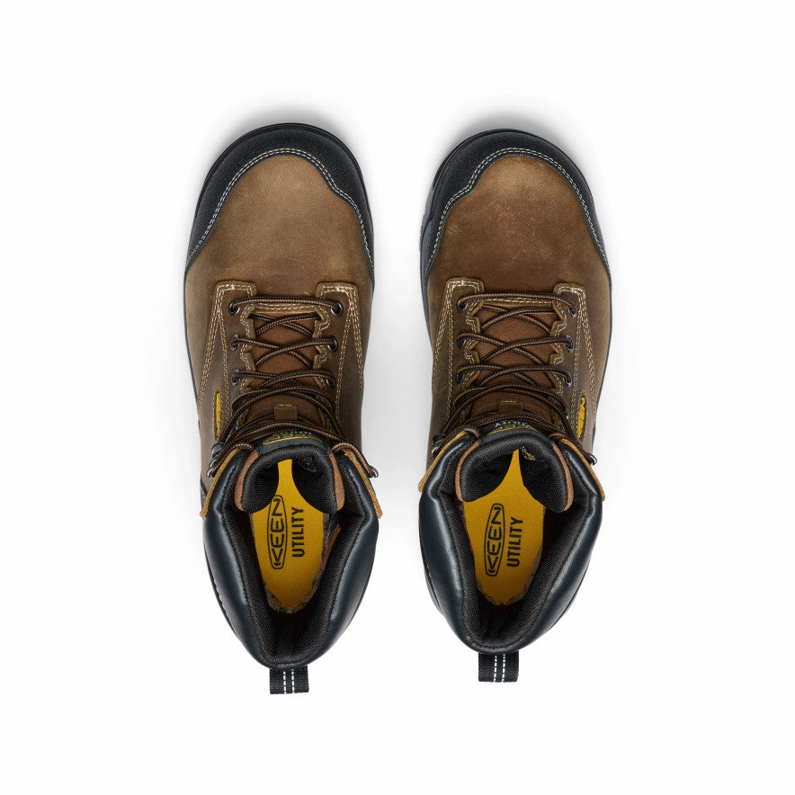 Active-Inspired Men'S Evanston 8" Insulated Waterproof Boot (Soft Toe)  |  Bison/Black