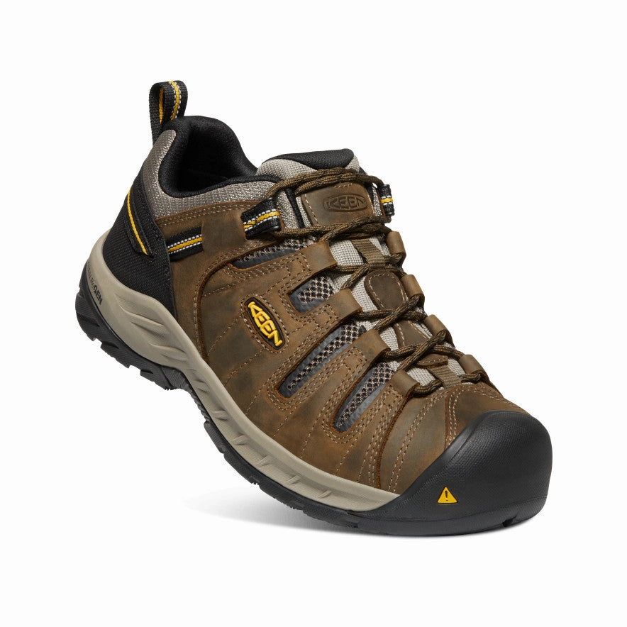 Men'S Flint Ii (Soft Toe)  |  Cascade Brown/Golden Rod Go-To Gear Essential Rhythm