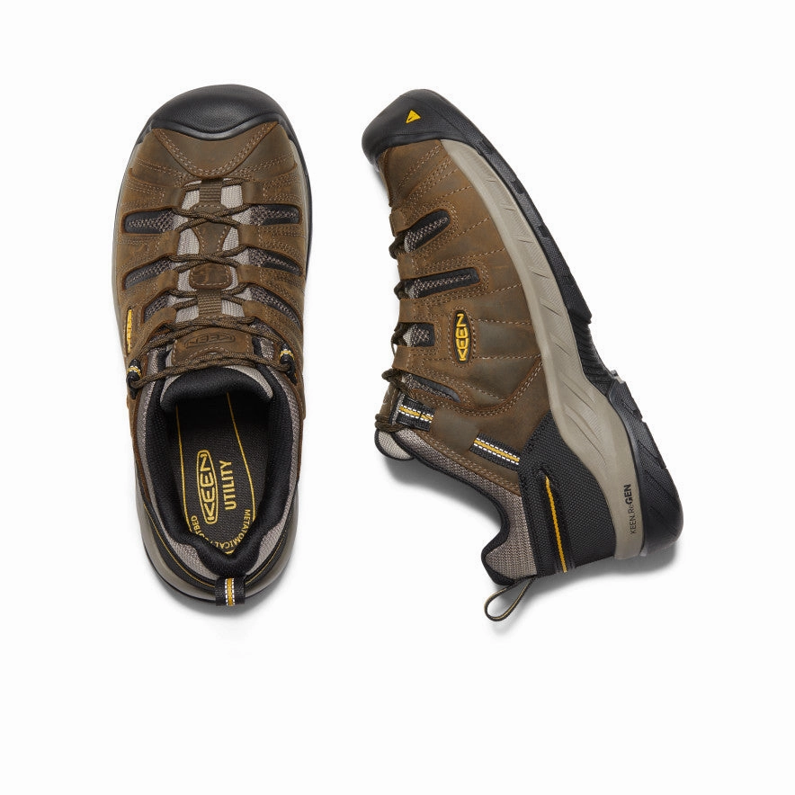 Modern Pattern Journey Wear Men'S Flint Ii (Soft Toe)  |  Cascade Brown/Golden Rod