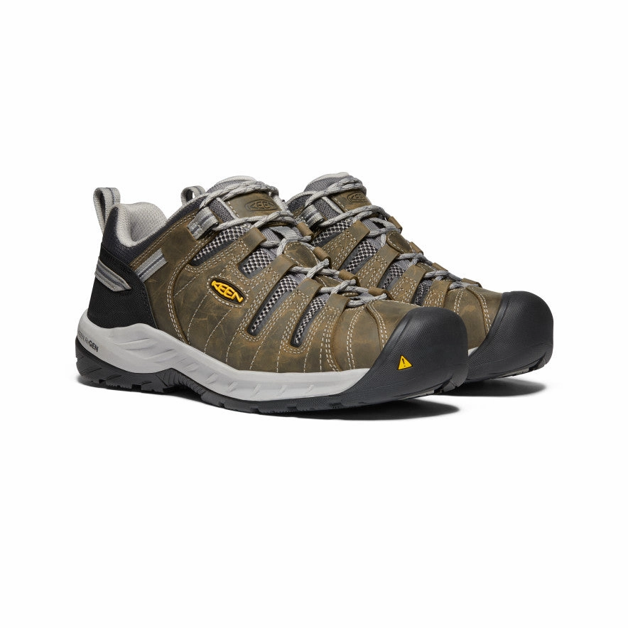 Crafted Minimal Men'S Flint Ii (Steel Toe)  |  Gargoyle/Paloma