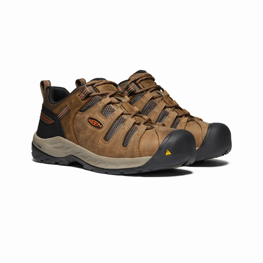 Men'S Flint Ii (Steel Toe)  |  Shitake/Rust Style Meets Tech