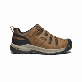 Men'S Flint Ii (Steel Toe)  |  Shitake/Rust Grounded Luxury