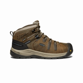 Men'S Flint Ii Waterproof Boot (Steel Toe)  |  Cascade Brown/Orion Blue Active-Inspired