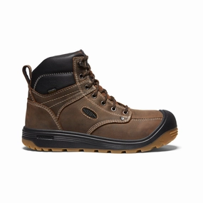 Refined Moves Form Redefined Men'S Fort Wayne 6" Waterproof (Soft Toe)  |  Dark Earth/Gum