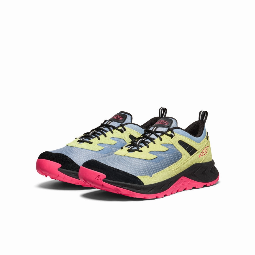 Style In Sync Men'S Hightrail Exp Waterproof  |  Faded Denim/Rouge Red