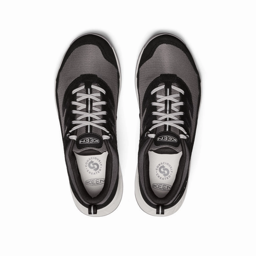 Laid-Back Luxe Minimal Gear Men'S Hightrail Waterproof Hiking Shoe  |  Black/Vapor