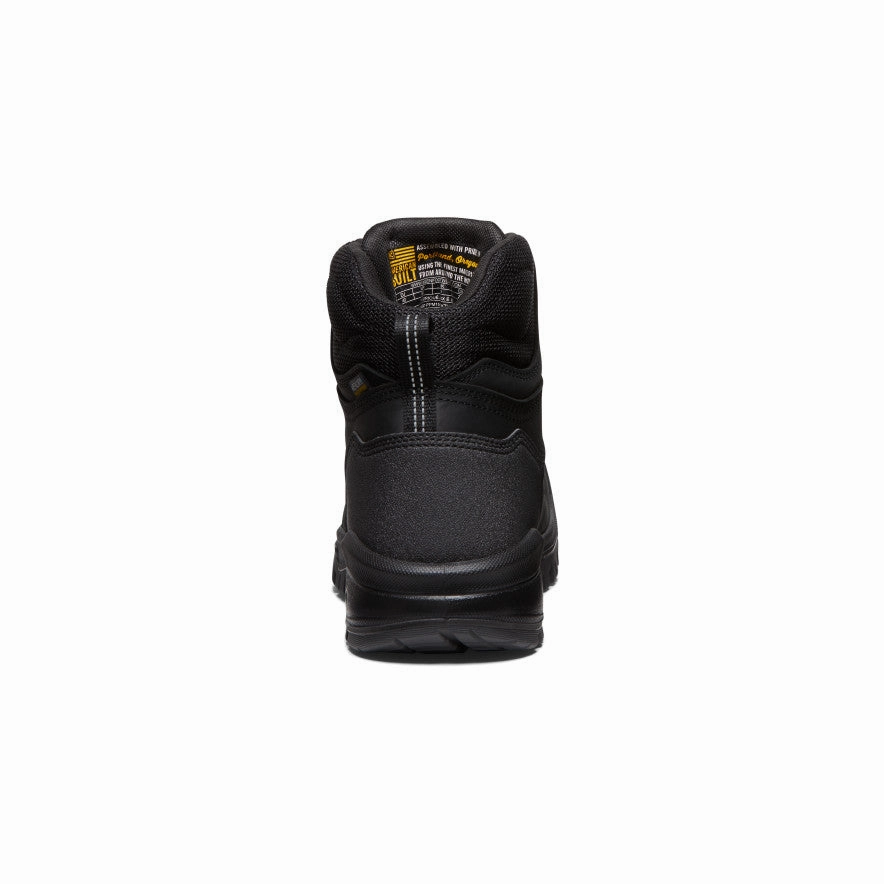Curated For Motion Men'S Independence 6" Waterproof Boot (Soft Toe)  |  Black/Black