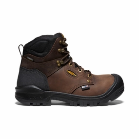 Men'S Independence 6" Waterproof Boot (Soft Toe)  |  Dark Earth/Black Elevated Minimal Move Clean