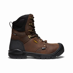 Modular Wear Men'S Independence 8" Insulated Waterproof Boot (Carbon Toe)  |  Dark Earth/Black