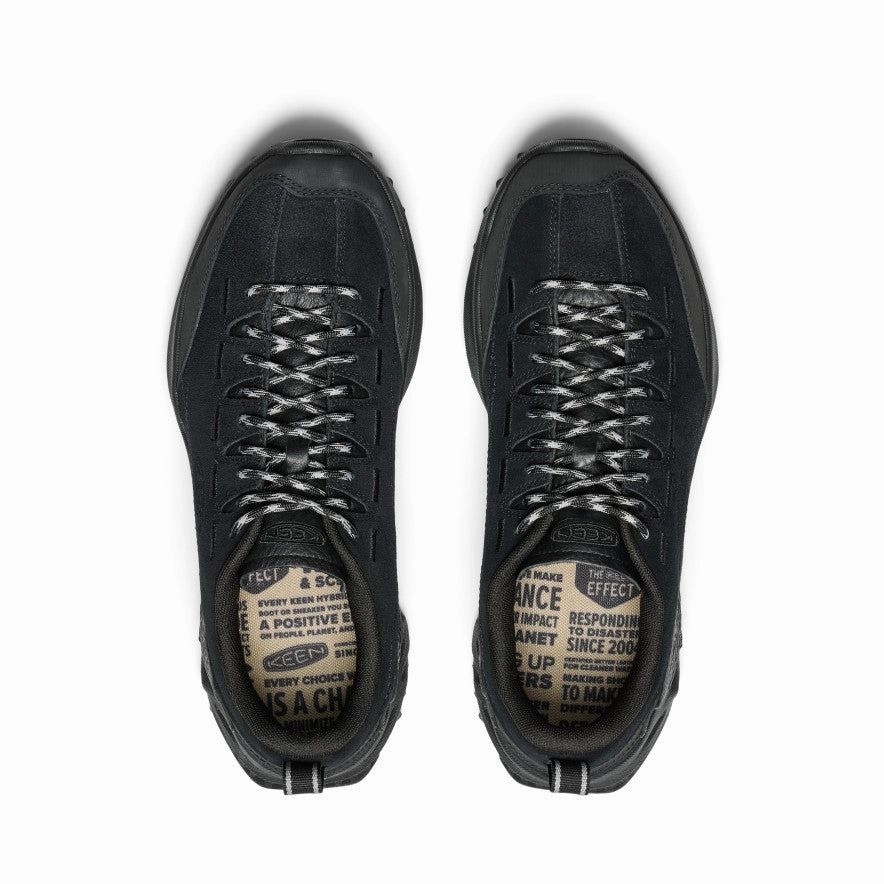Layered Utility Day-To-Night Fit Men'S Jasper Zionic Sneaker  |  Black/Alloy