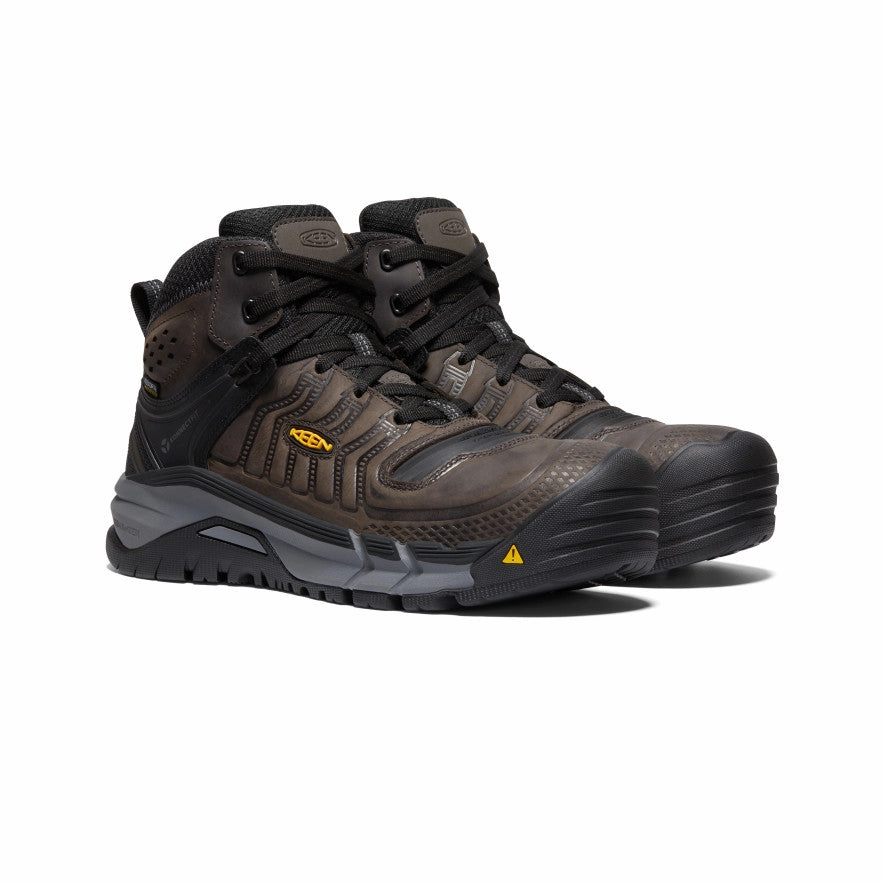 Versatile Mood Men'S Kansas City  Waterproof Mid (Carbon Toe)  |  Coffee Bean/Black