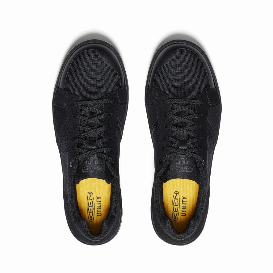 Anyday Style Men'S Kenton Esd Work Shoe (Carbon Toe)  |  Black/Gum