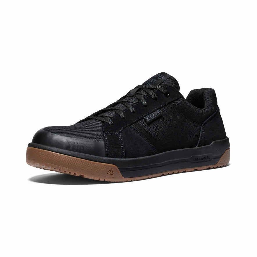 Men'S Kenton Esd Work Shoe (Carbon Toe)  |  Black/Gum Shift Into Ease Style Meets Tech