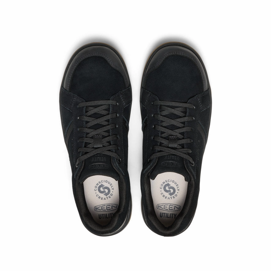 Design In Focus Men'S Kenton  Esd Work Shoe (Carbon Toe)  |  Black/Gum