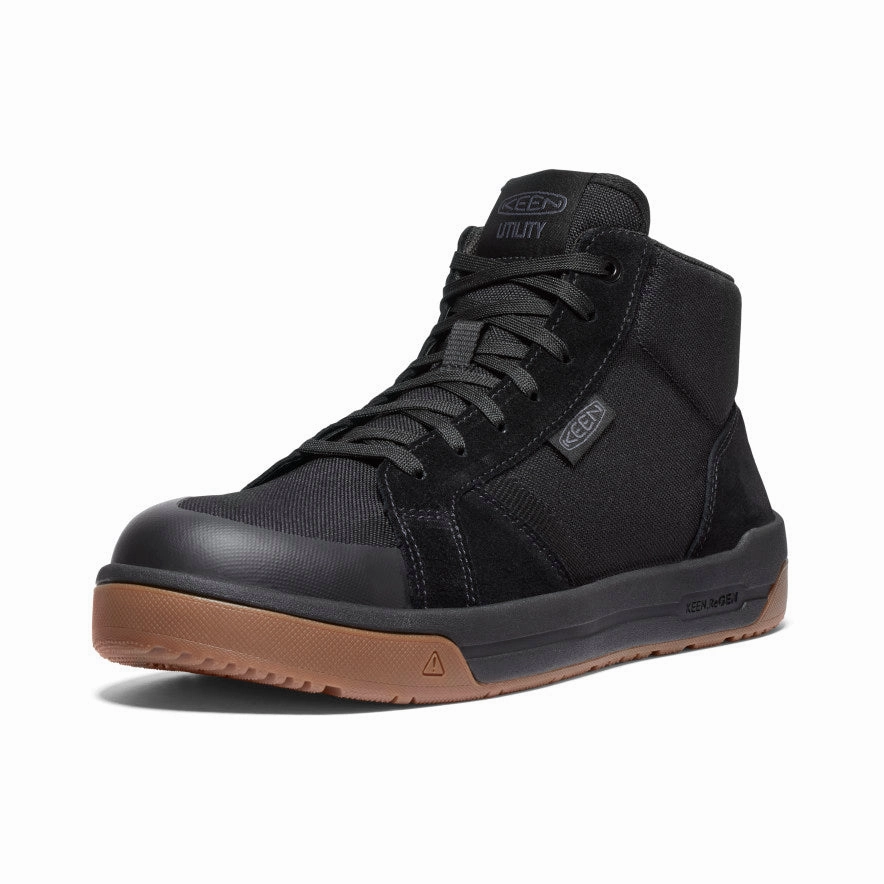 Men'S Kenton Mid Work Shoe (Carbon Toe)  |  Black/Gum Pure Motion Core Function
