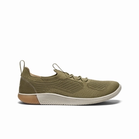 Clean Citywear Versatile Soul Men'S Knx Knit Sneaker  |  Martini Olive/Plaza Taupe