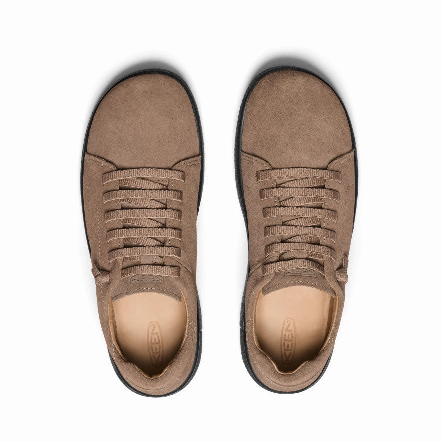 Lightweight Living Men'S Knx Suede Lace Shoe  |  Caribou/Black