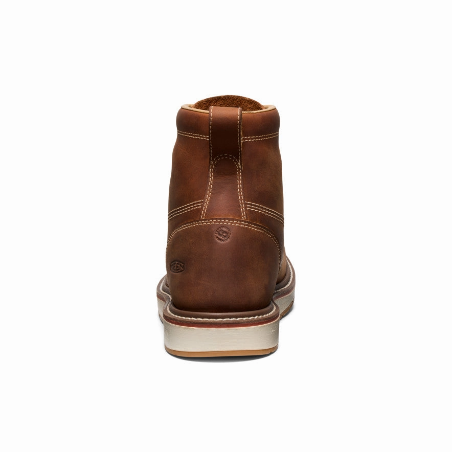 Your Daily Layer Men'S Liberty 6" Boot (Soft Toe)  |  Leather Brown/Birch