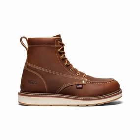 Universal Function Gear For Now Men'S Liberty 6" Boot (Soft Toe)  |  Leather Brown/Birch