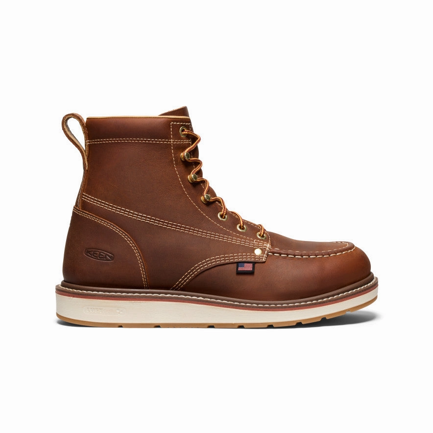 Universal Function Gear For Now Men'S Liberty 6" Boot (Soft Toe)  |  Leather Brown/Birch