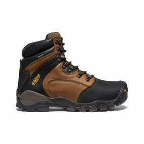 Men'S Louisville 6" Met Waterproof Boot (Steel Toe)  |  Slate Black Pure Rhythm