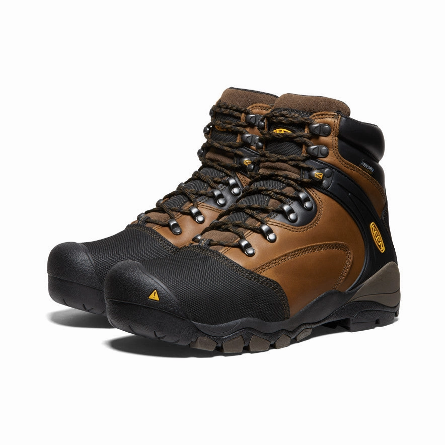 Men'S Louisville 6" Met Waterproof Boot (Steel Toe)  |  Slate Black Vibe-Driven Gear Intentional Daily