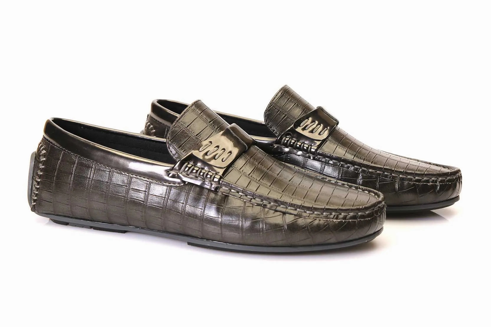Form Meets Calm Fluid Motionwear Men'S Moccasins Jk-2302