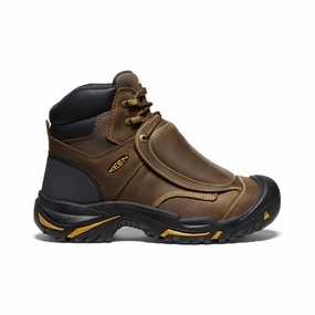 Men'S Mt Vernon 6" Met Waterproof Boot (Steel Toe)  |  Cascade Brown Next-Level Casual Express Yourself
